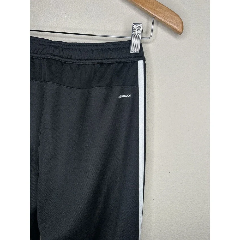 Adidas Mens Size Small Classic Black Soccer Tiro Training Athletic Pants *READ*